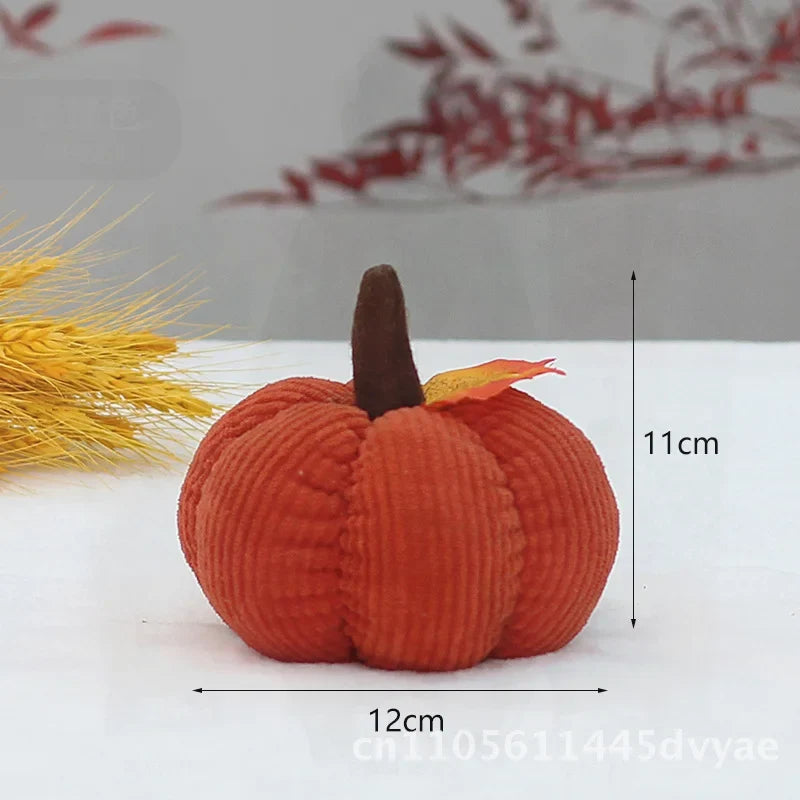 Thanksgiving Pumpkin Plush | Holiday Stuffed Gourd Décor — image 3