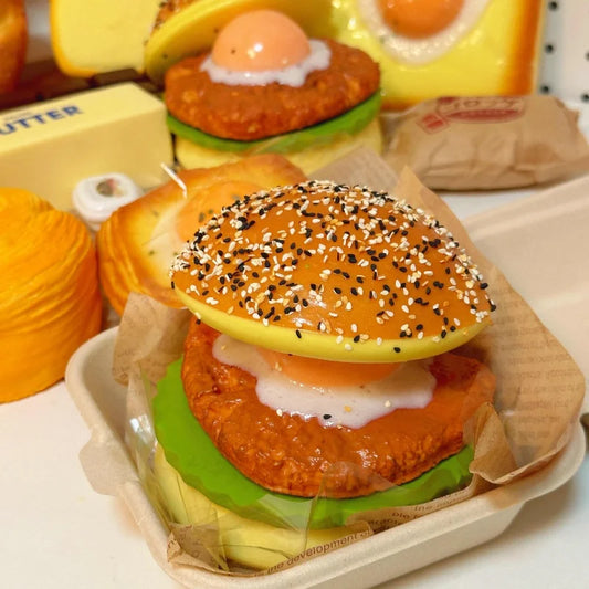 Jumbo Burger Fast Rebound Squishy