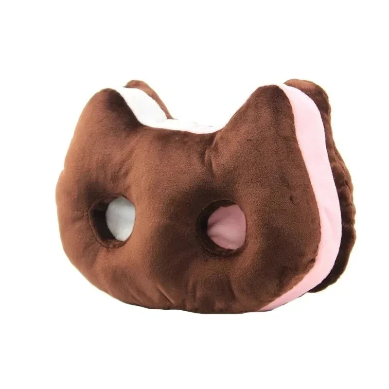 Cat Ice Cream Sandwich Plushie Seat Cushion, 9" | 25 cm — image 6