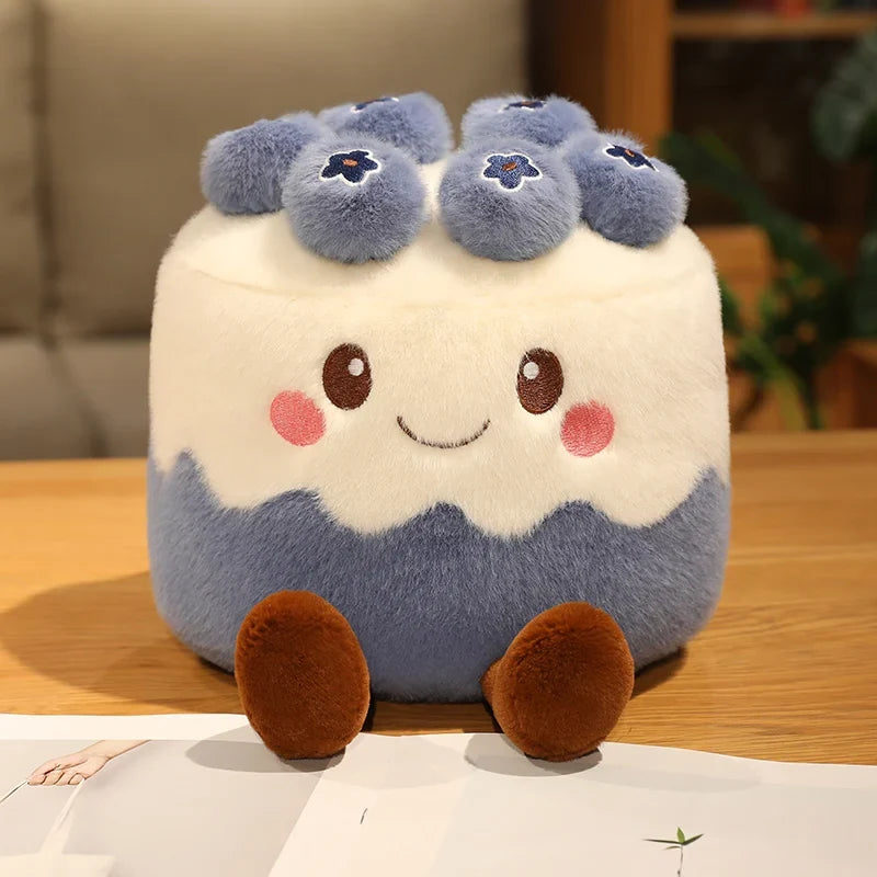 Fruit Cake Plush Pillow | Stuffed Cake Slice Toy, 8x12\ | 20x30 cm" — image 10