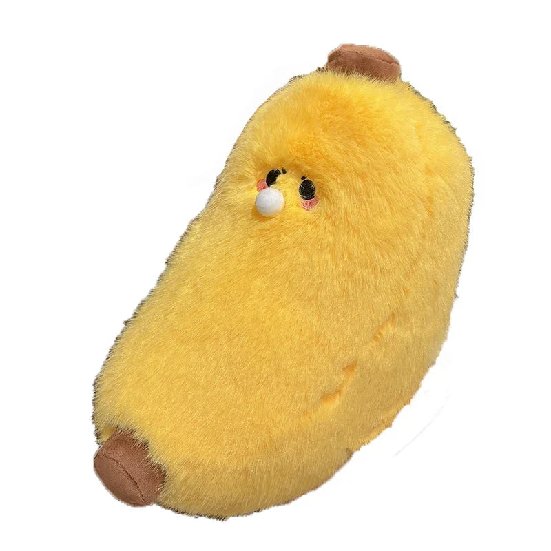 Banana Plush Toy - Chubby Soft Fruit Pillow, 12" | 30 cm — image 5