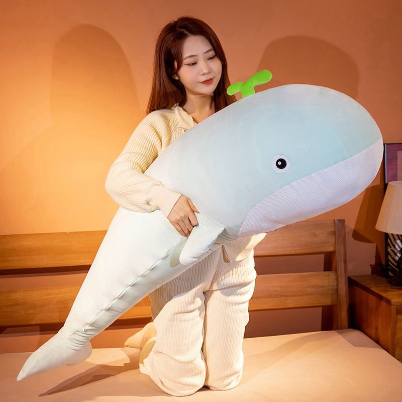 A Pod of Cuddly Whale Plushies — image 6