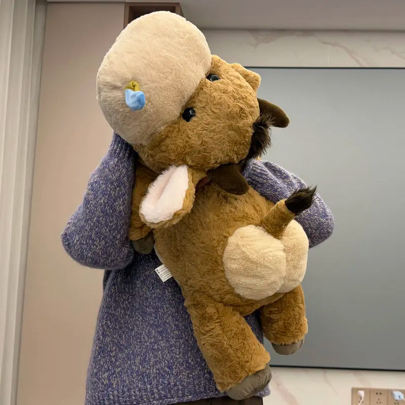 Soft Snotty Huggable Cow Plush — image 1