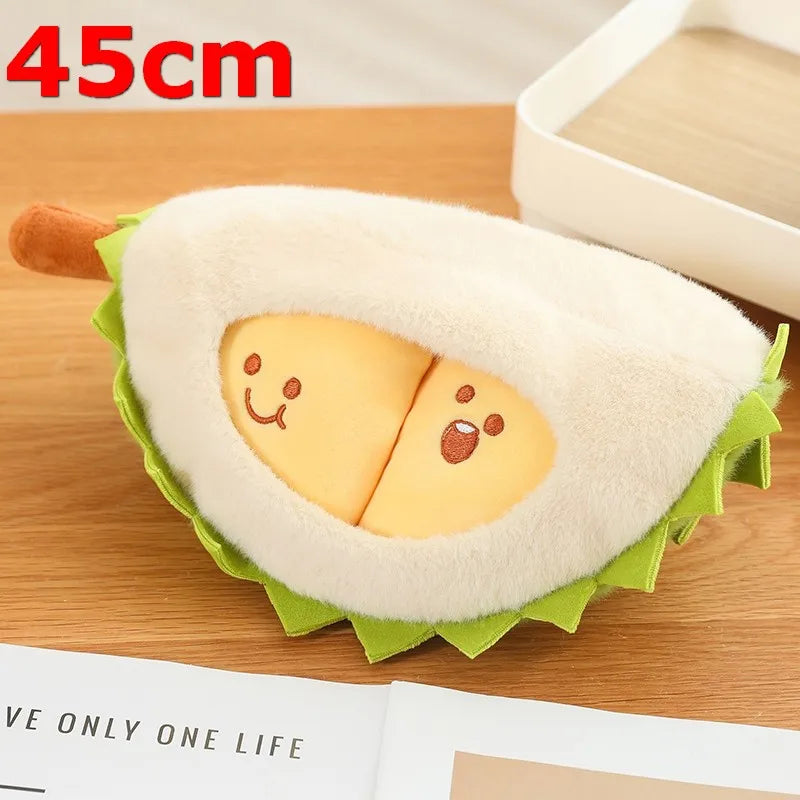 Tearable Durian Plushie | Detachable Stress-Relief Stuffed Fruit Toy — image 14