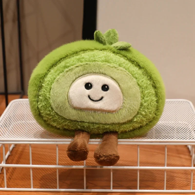 Swiss Roll Plush Pillow | Stuffed Dessert Log Cake Toy, 4x6\ | 10x15 cm" — image 8
