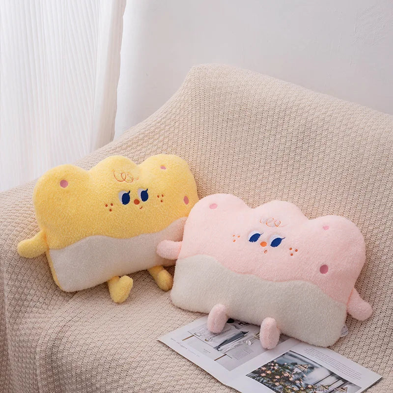 Cheese Plush Cushion - Soft Waist Support Pillow, 18-47" | 45-120 cm — image 5