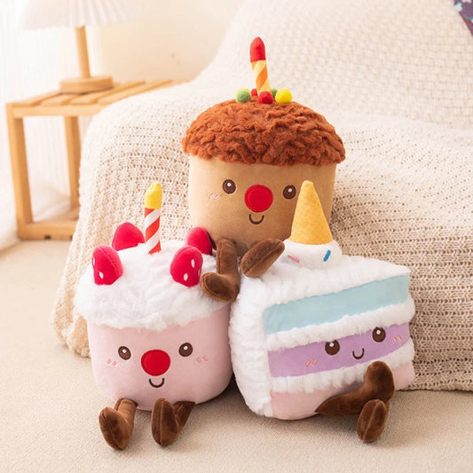 Birthday Cake/Cupcake Plushie – Three Styles — image 1