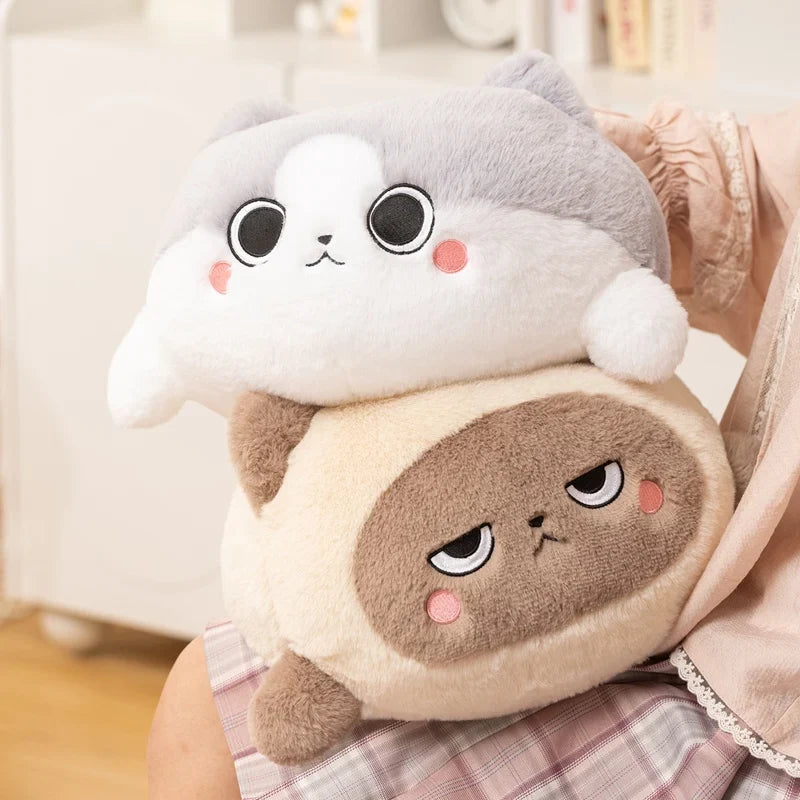 Chubby Mood Kitty Fishtail Plush — image 1