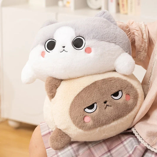 Chubby Mood Kitty Fishtail Plush — image 1