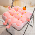 Strawberry Seat Cushion - Soft Plush Chair Pad, 16" | 40 cm — image 1