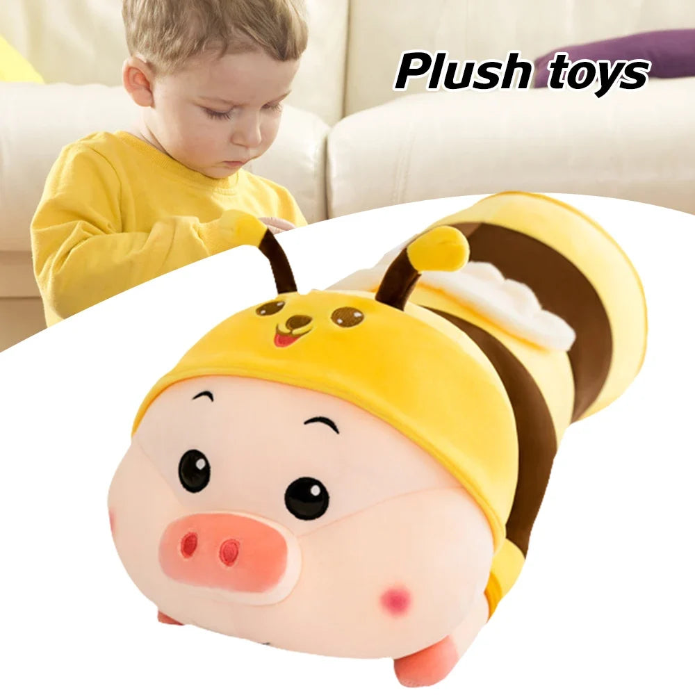 Cute Pig in a Bee Costume Plushie | Soft Stuffed Animal, 24-31\ | 60-80 cm" — image 3