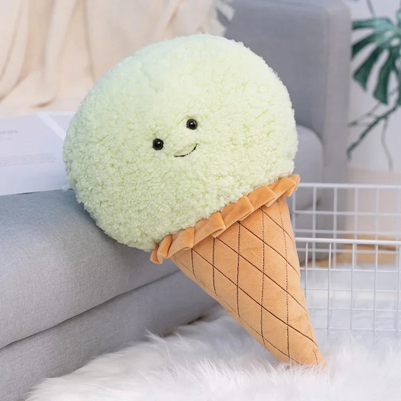 Ice Cream Plush Toy - Soft Stuffed Cone Pillow, 6-18" | 16-46 cm — image 8