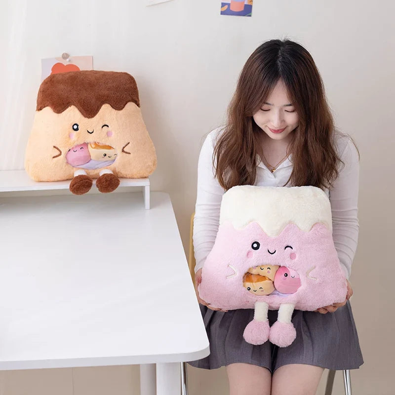 Sweet Ball Snack Plush Pillow – Alien & Classic Styles, 16" | 40 cm — image 3