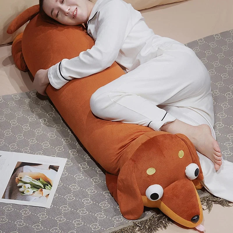 Long Snuggly Sausage Dog Plushies — image 12
