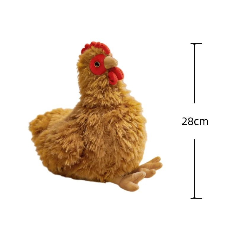 Realistic Chicken & Poultry Plush Collection – Hen, Silkie, Turkey & More — image 10