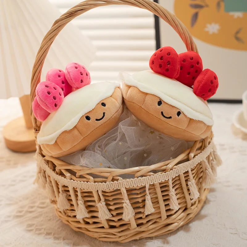 Plushie Fruit Tart Dessert, 4-8" | 10-20 cm — image 2