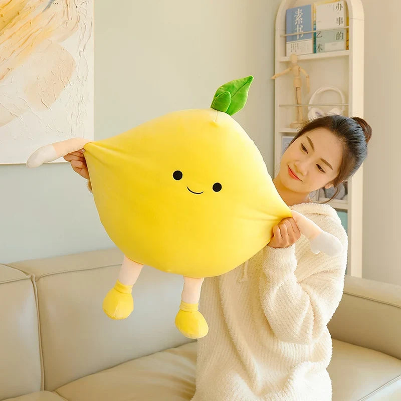 Plushie Squishy Cartoon Orange or Lemon, 16" | 40 cm — image 1