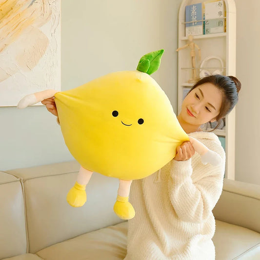 Plushie Squishy Cartoon Orange or Lemon, 16" | 40 cm — image 1