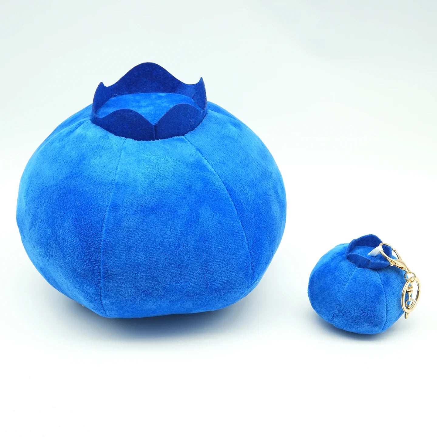 Blueberry Plush Toy - Soft Round Fruit Doll, 3-9" | 7-22 cm — image 3