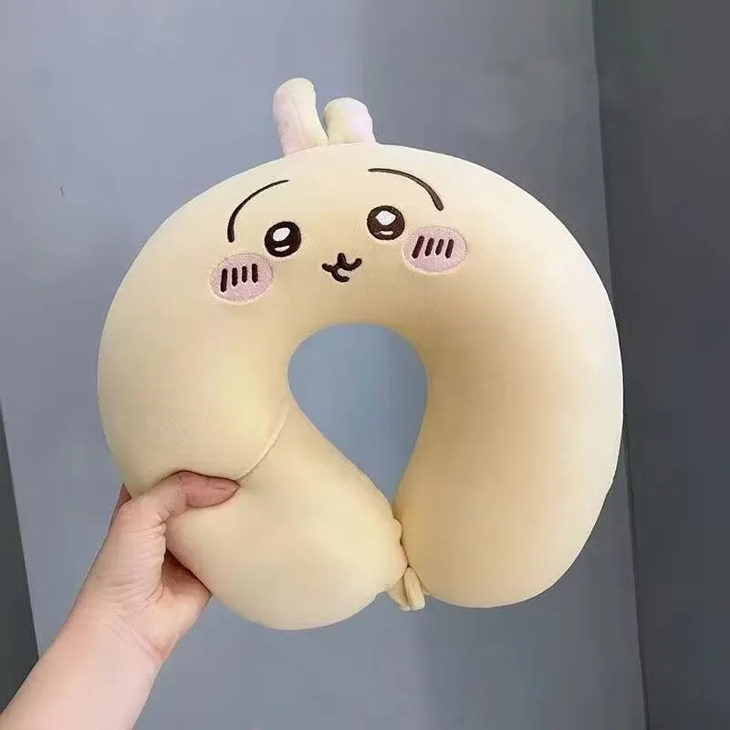 Capybara Neck Pillow - Soft U-Shaped Travel Pillow — image 8