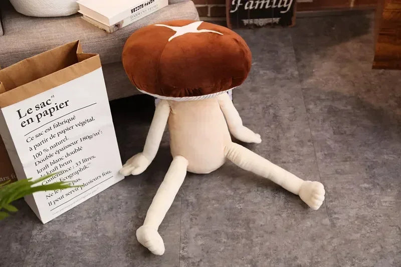 Funny Mushroom Plushie with Arms and Legs, 32" | 80 cm — image 4