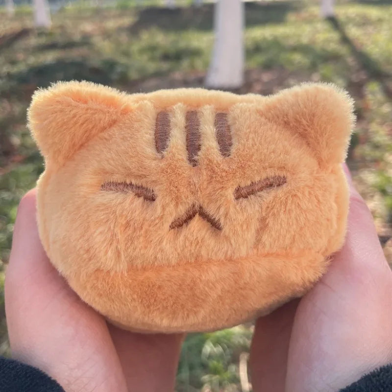 Orange Cat Plush Toy - Soft Fluffy Kitty Doll, 5-17" | 13-43 cm — image 2