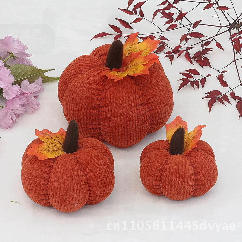 Thanksgiving Pumpkin Plush | Holiday Stuffed Gourd Décor — image 4