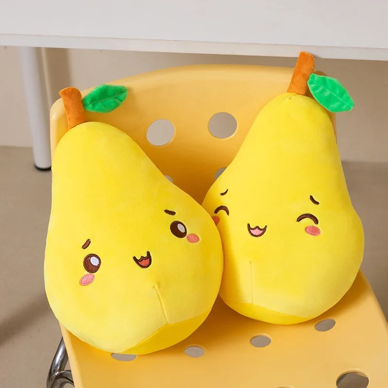 Pear Plush Toy - Soft Stuffed Fruit Doll, 10-18" | 25-45 cm — image 4