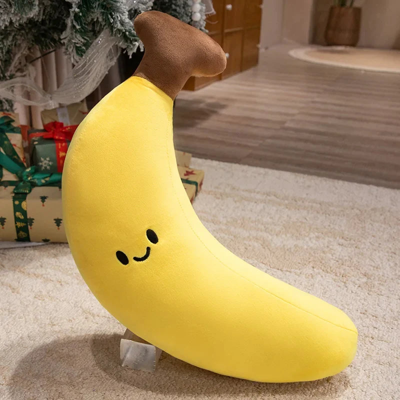 Cheerful Cartoon Fruit & Veggie Plushies, Many Varieties — image 14