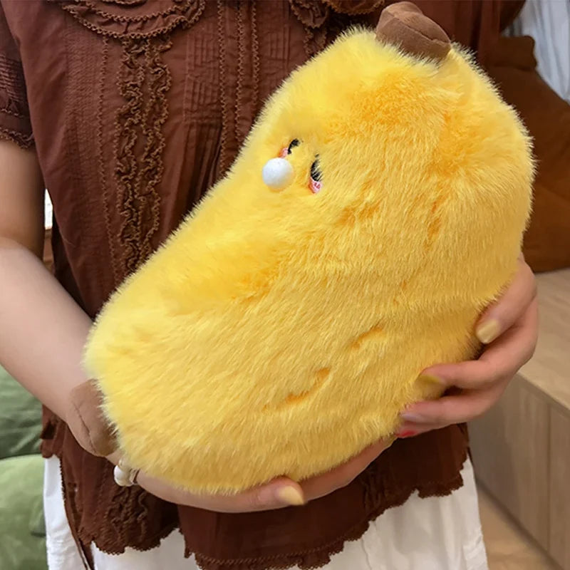 Banana Plush Toy - Chubby Soft Fruit Pillow, 12" | 30 cm — image 4