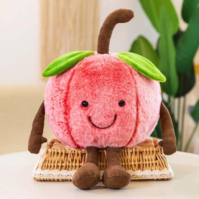 Cartoon Watermelon/Cherry Wedge Plush Toy, 20-24" | 50-60 cm — image 6