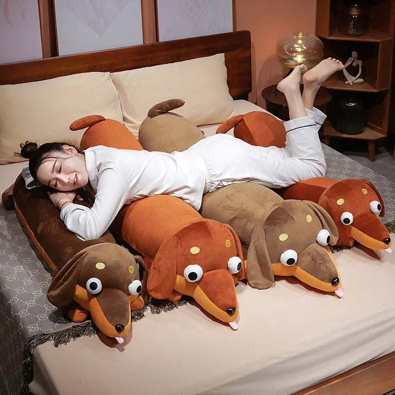 Long Snuggly Sausage Dog Plushies — image 11