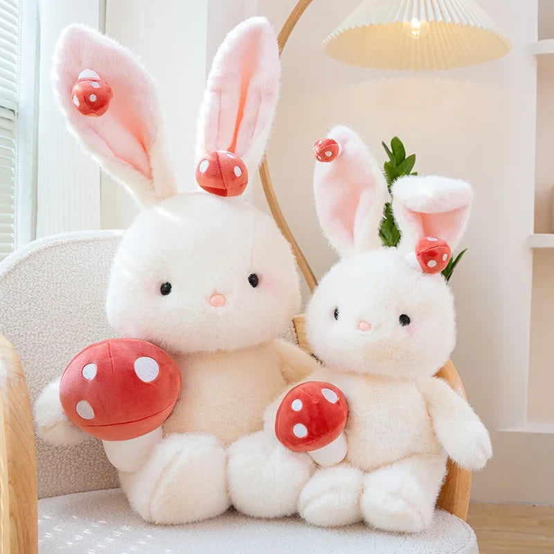 Mushroom Bunny Plushies, 16-34" | 40-85 cm — image 1
