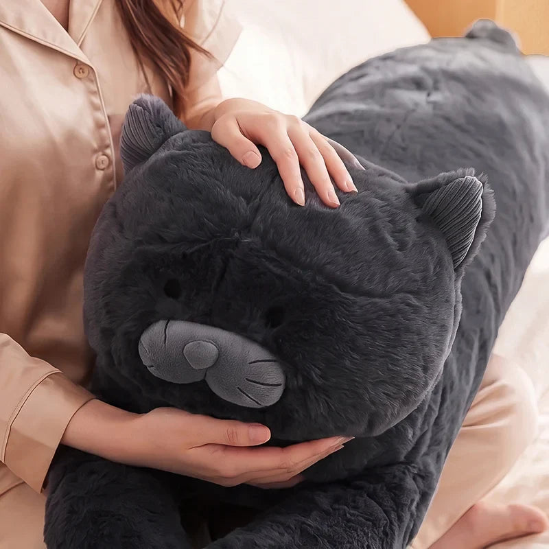 Shadow the Long Snuggly Black Cat Plushie — image 8