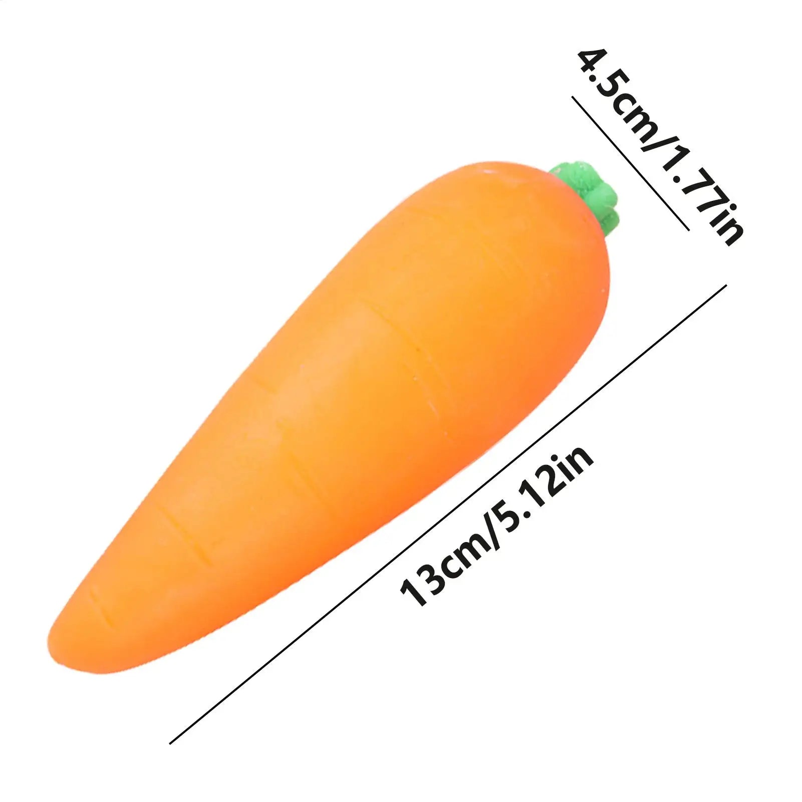 Carrot Fast Rebound Squishy Squeeze Toy – product image 3