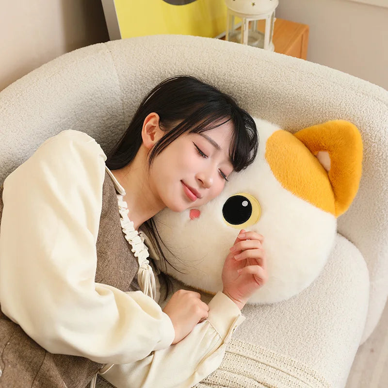 Kawaii Fluffy Cat Plush Pillows — image 11