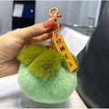 Persimmon Keychain Plush | Cute Mini Fruit Charm Toy — image 8