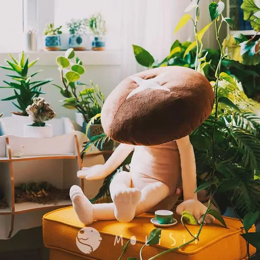 Funny Mushroom Plushie with Arms and Legs, 32" | 80 cm — image 1