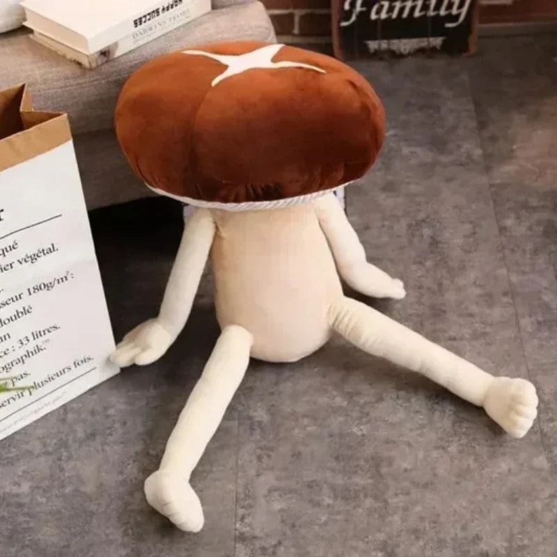 Funny Mushroom Plushie with Arms and Legs, 32" | 80 cm — image 2