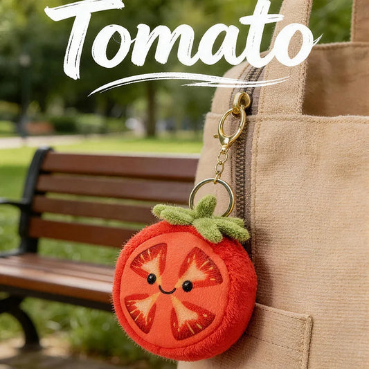 Tomato Plush Pendant, 10 cm — image 1