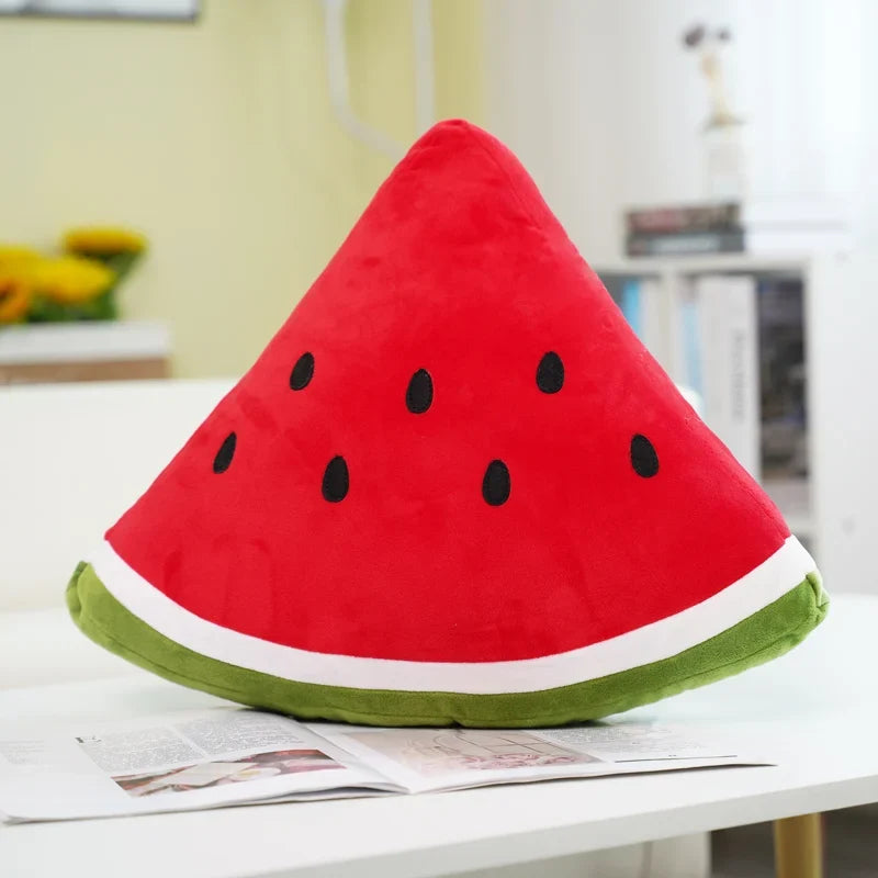 Watermelon Slice Plushie Throw Pillow, 12" | 30 cm — image 8