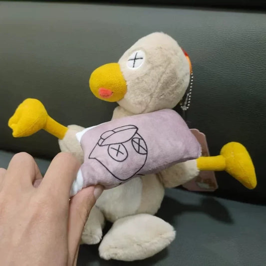 Magnetic Salted Duck Plush Toy - Funny Detachable Prank Duck — image 1