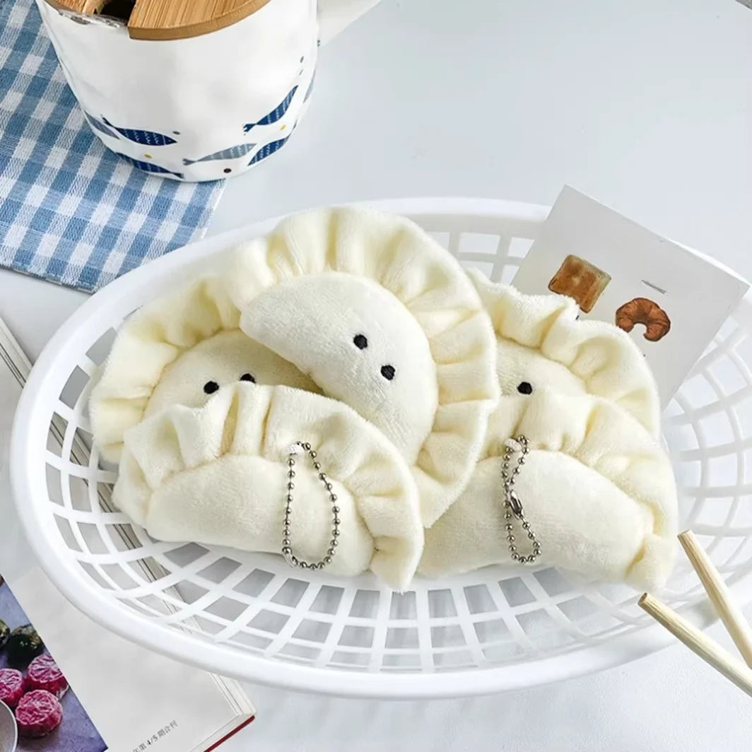 Dumpling Plush Keychain - Mini Soft Food Charm — image 11