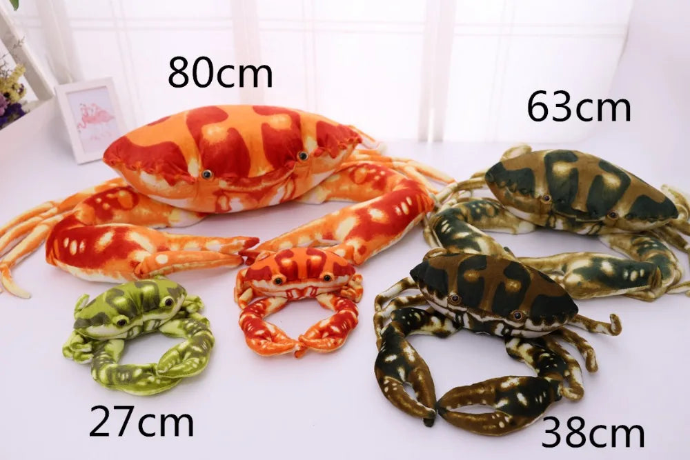 Plushie Jumbo Realistic Dungeness Crab, 9-30" | 24-75 cm — image 7