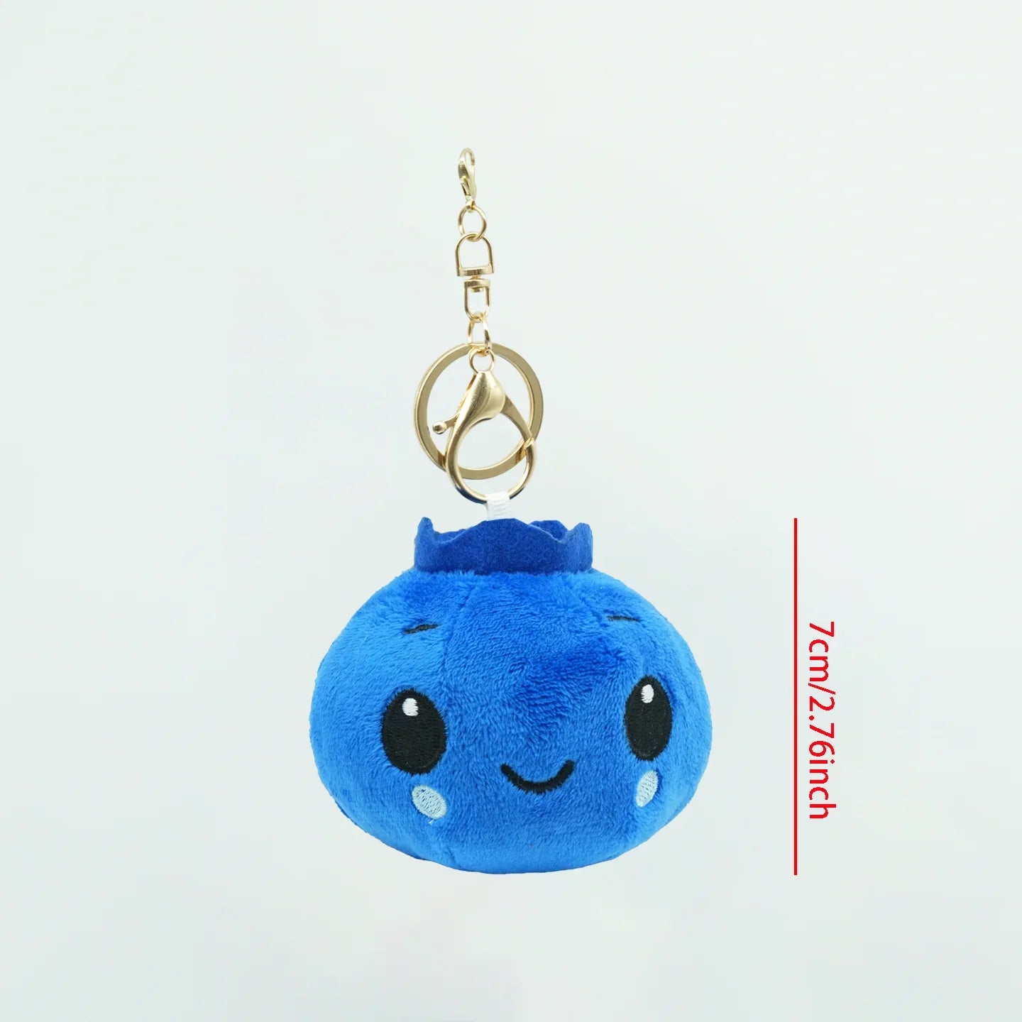 Blueberry Plush Toy - Soft Round Fruit Doll, 3-9" | 7-22 cm — image 13