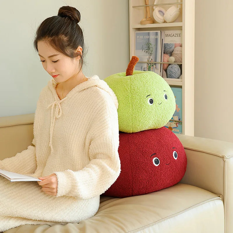 Apple Plush Stuffed Toy - Big Soft Fruit Cushion, 10-18" | 25-45 cm — image 5