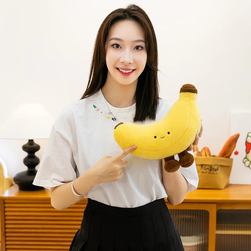 Long-Legged Banana Plush Doll | Funny Fruit Pillow Toy — image 2