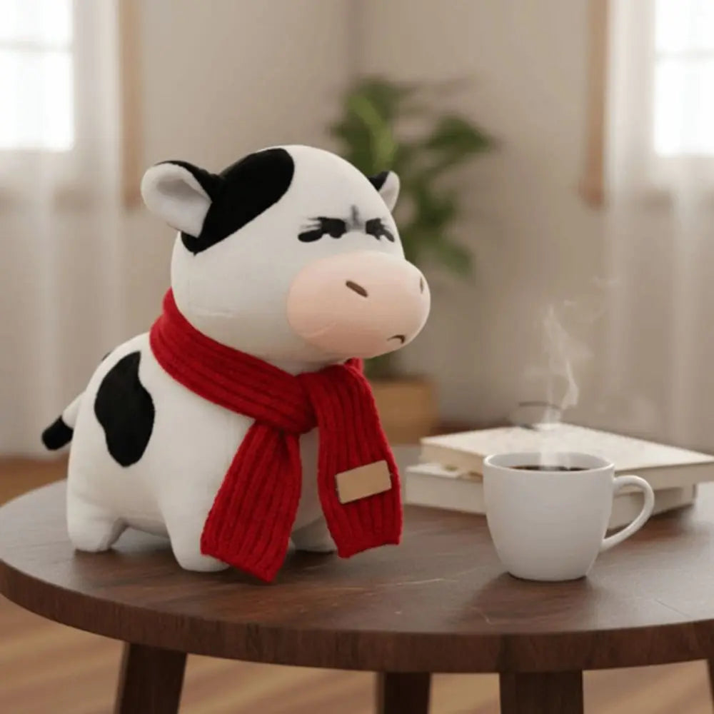 Emotional Support Cow Plush - Soft Comfort Pillow, 12-24" | 30-60 cm — image 5