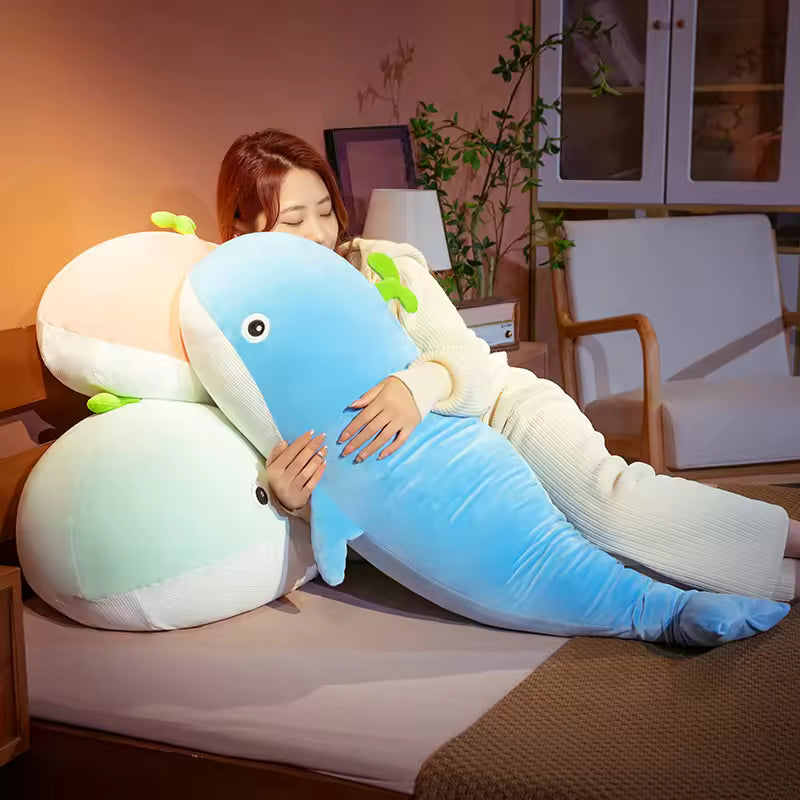 A Pod of Cuddly Whale Plushies — image 7