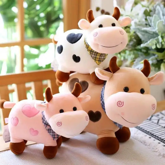 Plushie Dairy Cow in Chocolate, Strawberry, or Milk, 10" | 25 cm — image 1